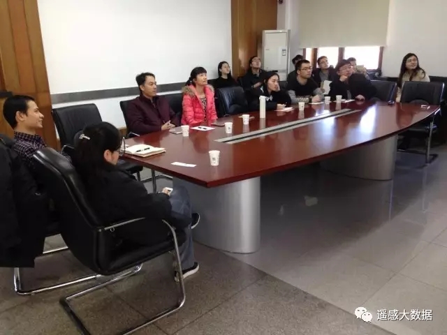 广西壮族自治区海洋研究院到遥感大数据研究中心交流参观