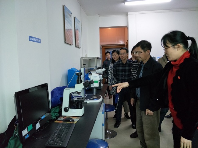 自治区海洋局刘斌副局长带队赴防城港市海洋局开展海洋环境保护和防灾减灾调研