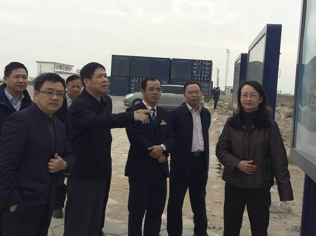 厅党组书记席扬带队赴钦州市调研推进广西千万标箱现代化港口工程涉海项目建设