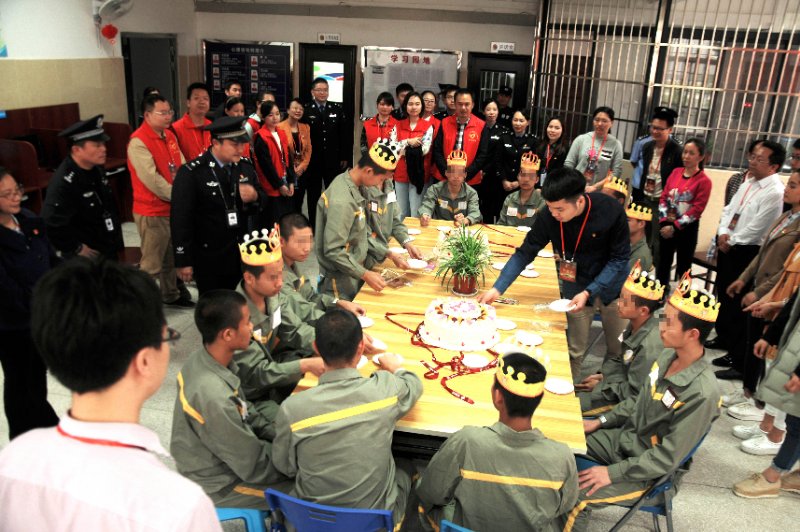 厅团委走进未成年犯管教所开展学雷锋志愿服务活动