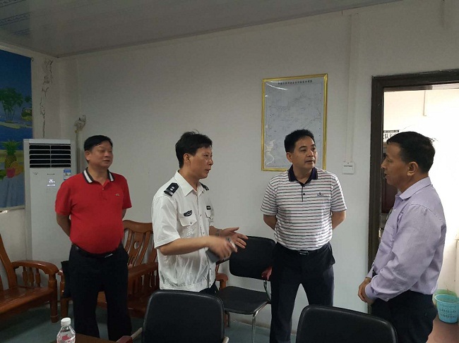 厅党组成员张光忠带队赴沿海三市检查伏季休渔相关工作 