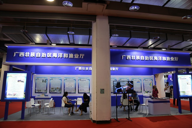 广西海洋和渔业厅副厅长张国琛率团参加第四届海洋科技与海洋经济展
