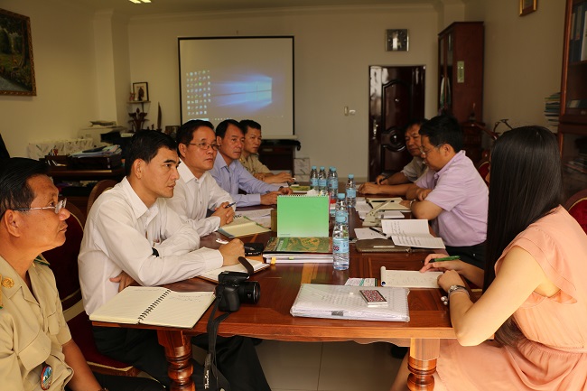 广西海洋和渔业厅副厅长吴志强率团访问东盟三国